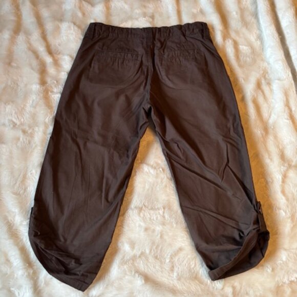 2/$30 Old Navy Brown Capri Pants Girl's Size 10 - Picture 10 of 14